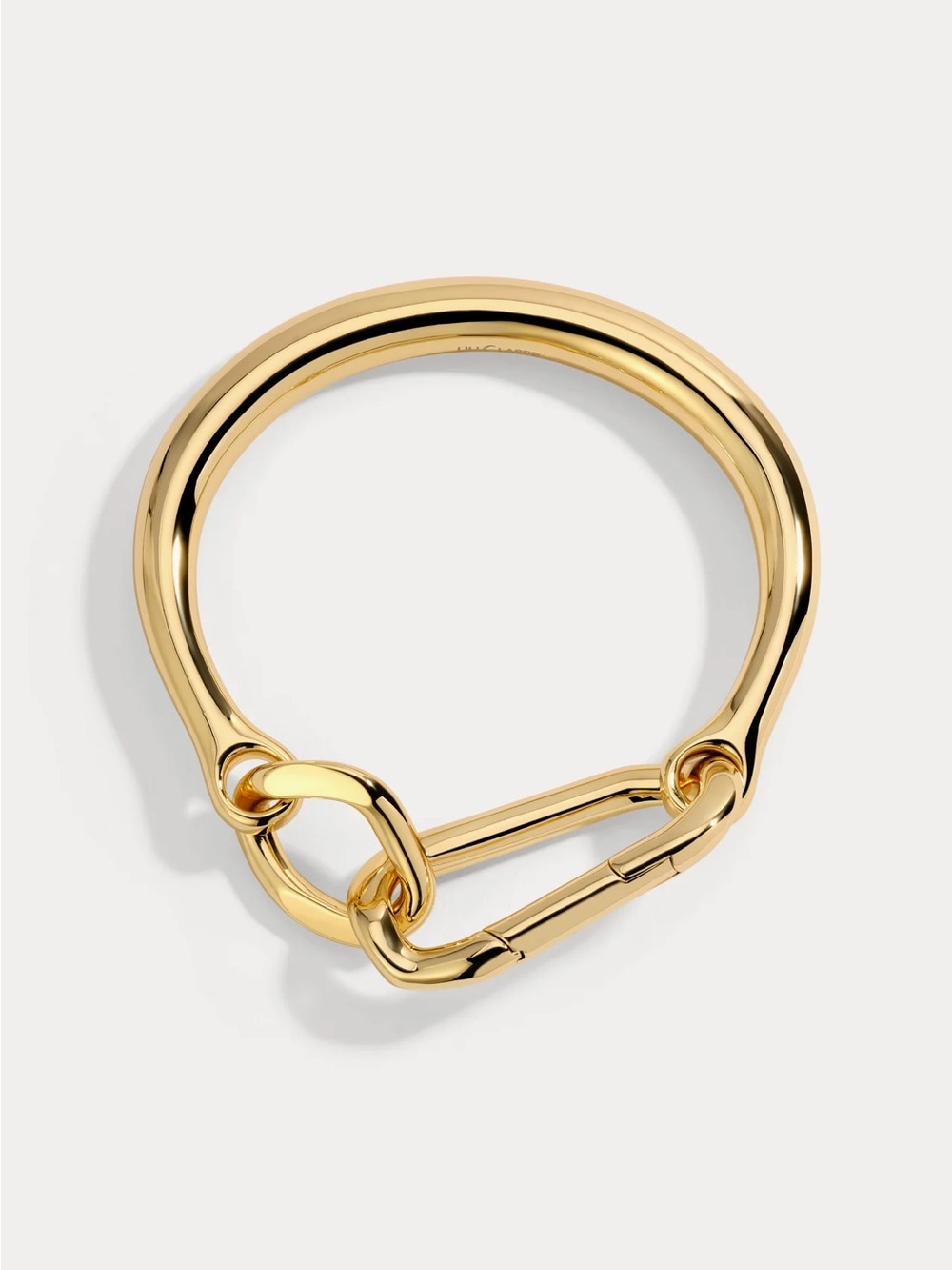 Gold Link Carabiner Bracelet